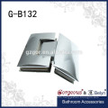 zinc alloy 135 degree glass to glass door fitting hinge